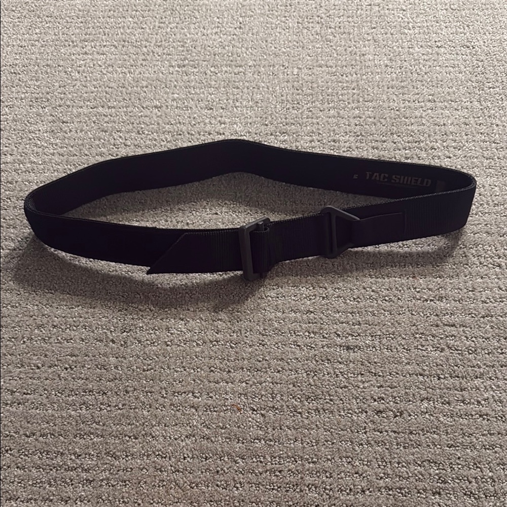 Black Tactical Riggers Belt